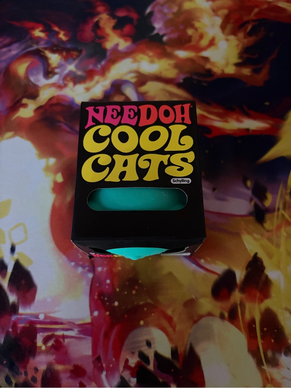 Nee Doh Cool Cats - Teal